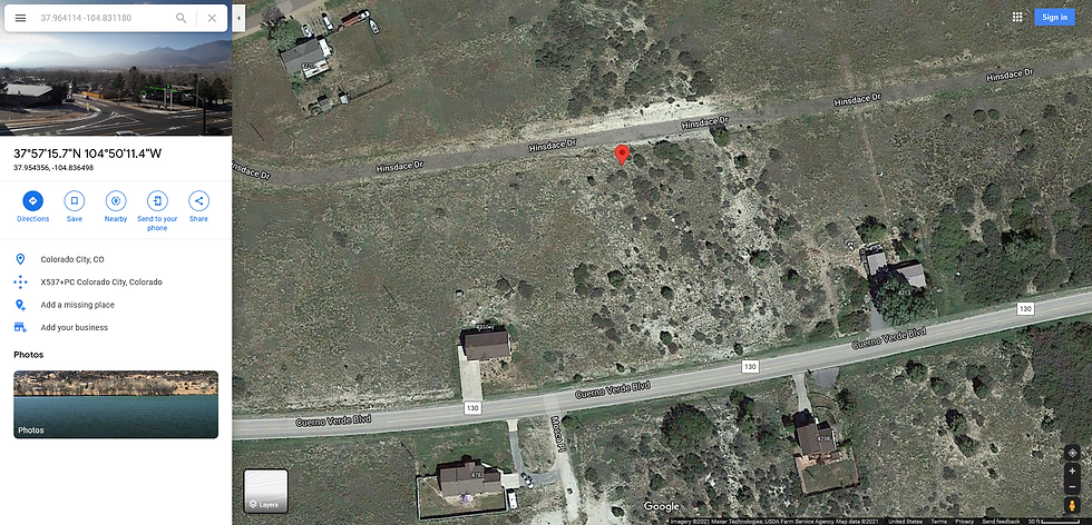 Thumbnail: Close to everything 0.19 Acre Lot # 45 UNIT 9 Colorado City, CO 81019