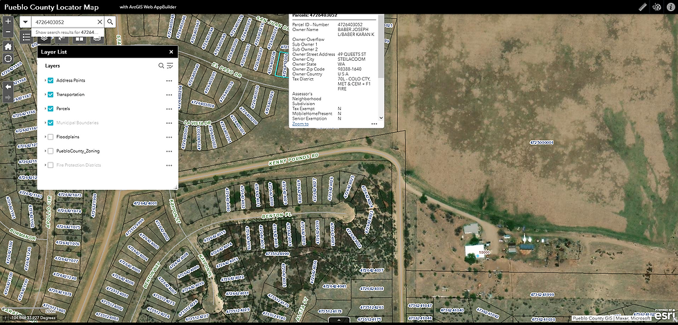 Thumbnail: Residential LOT # 200 UNIT 3 in Colorado City, CO 81019