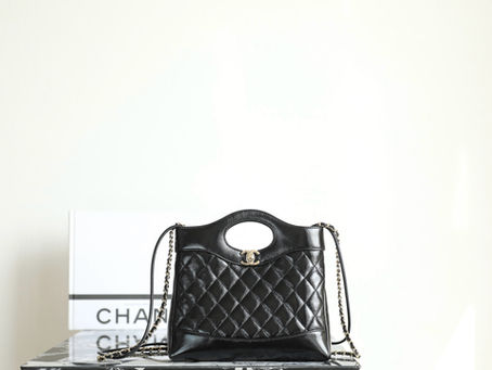 1:1 Mirror Chanel 31 Mini Bag Black