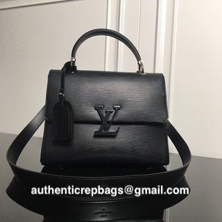 1:1 Mirror Louis Vuitton Grenelle PM in Noir Epi Leather M53695
