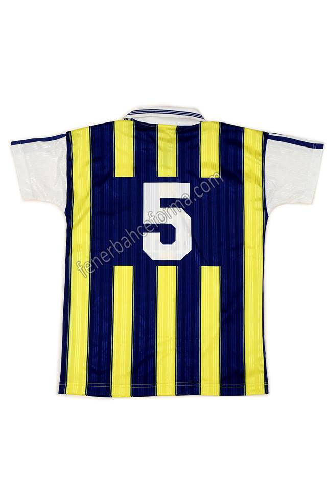 1996-1997 Çubuklu Forma ( Küçük gögüs reklamlı)(arka)
