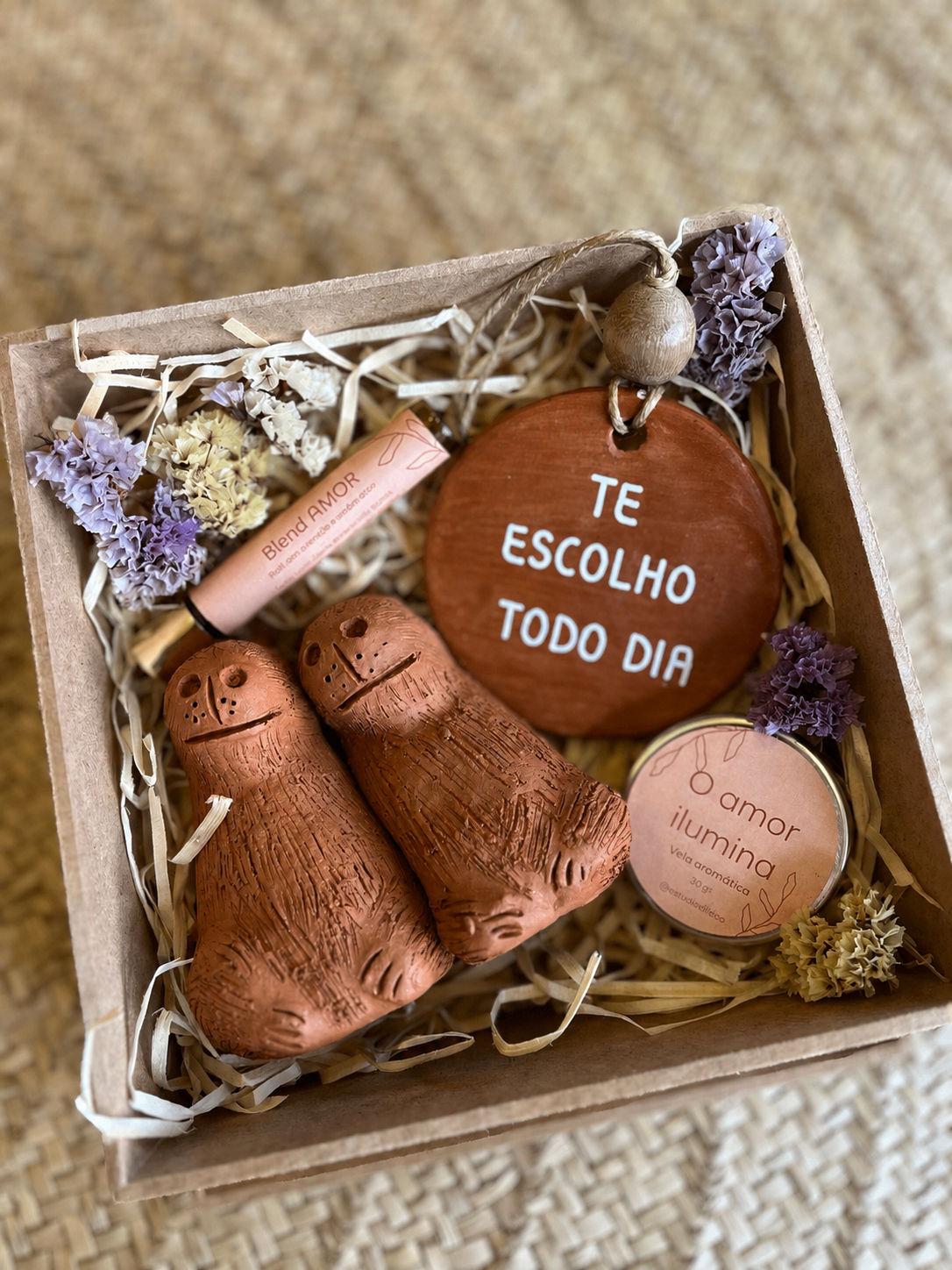 Kit capivaras apaixonadas