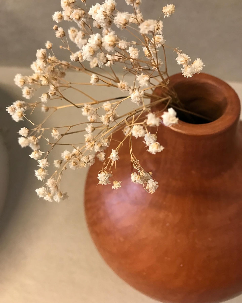 Miniatura: Vaso terracota cabaça 