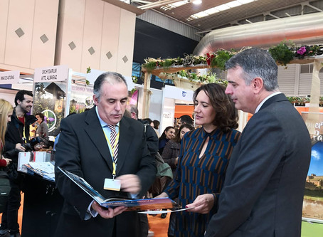 Consejera de Cultura e Turismo da Junta de Castilla y León parabeniza GRUPO GALA pelos trabalhos des