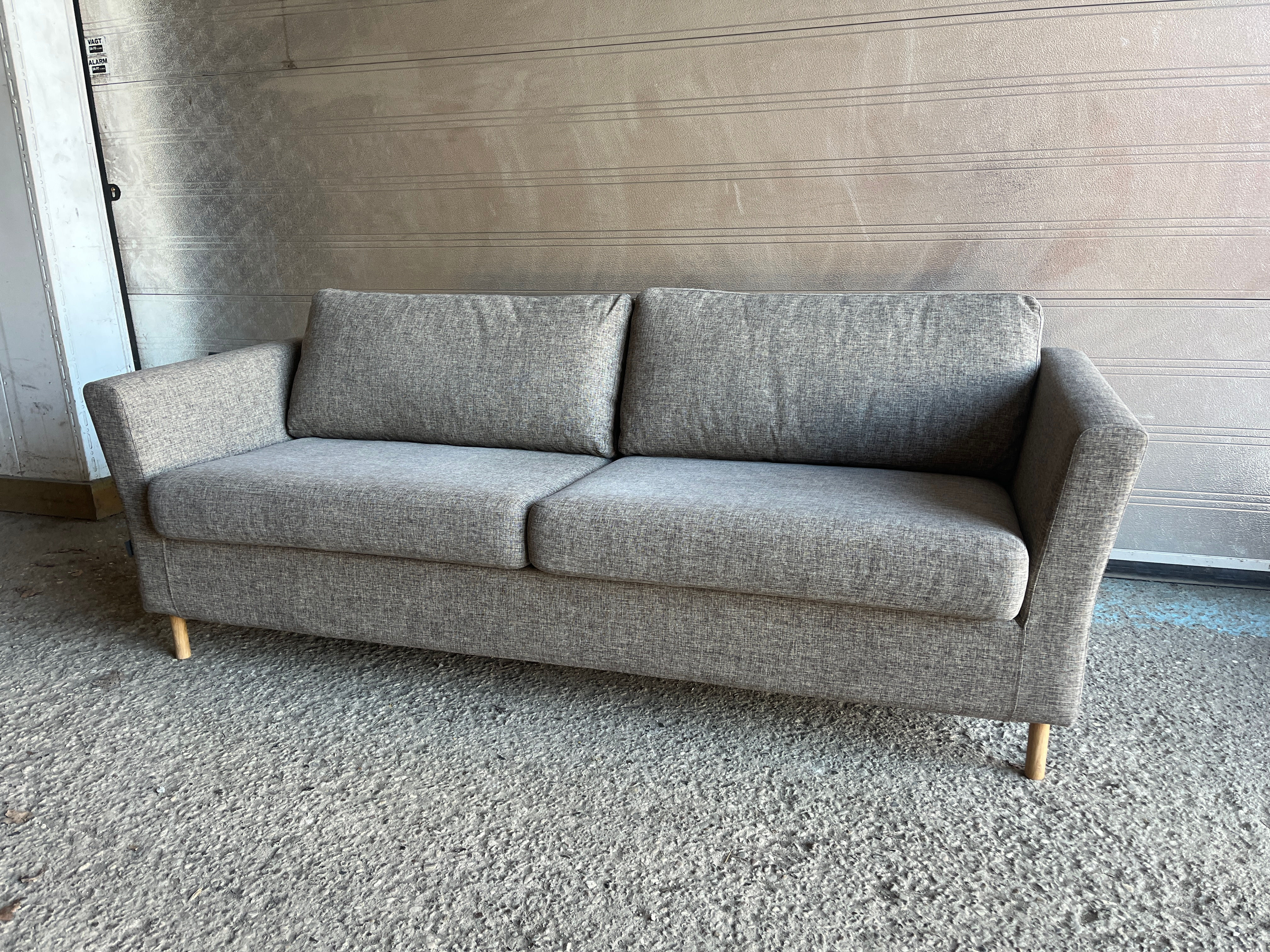 Rasmus – brugt Raun Home 3-personers sofa i mørk beige