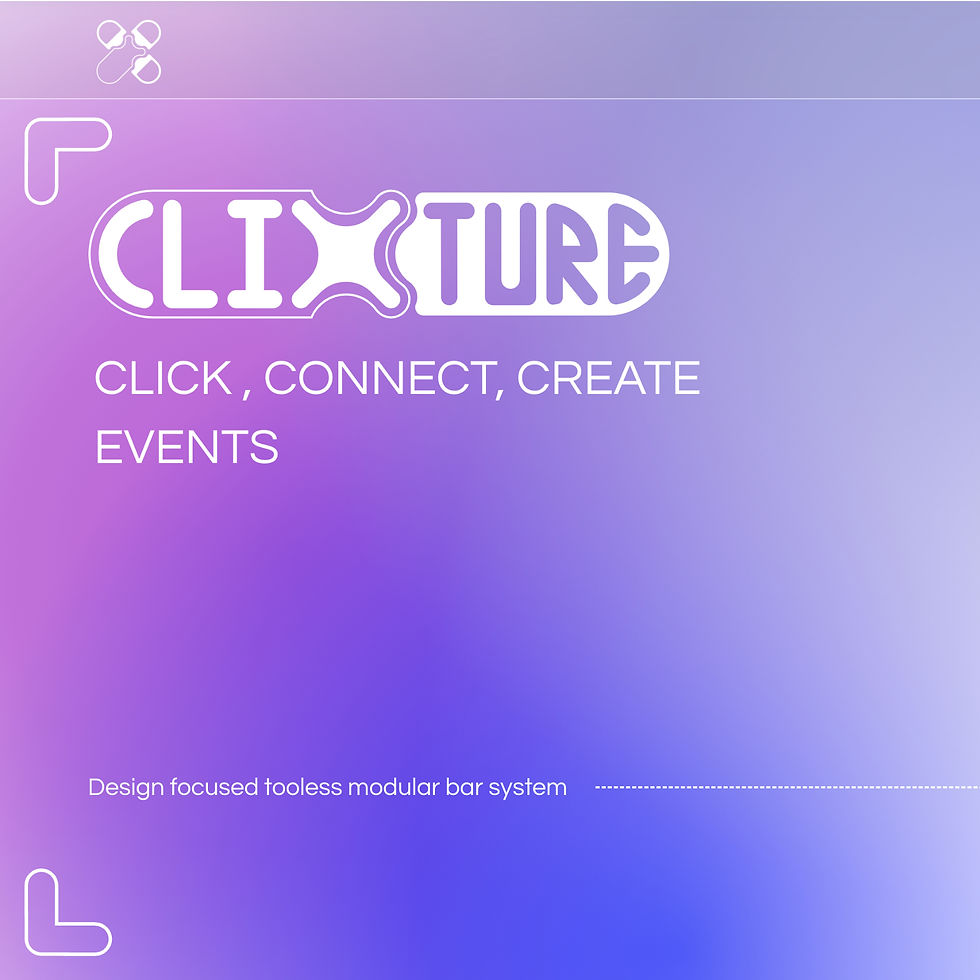 Clixture Home page. Designed by CARTER Branding