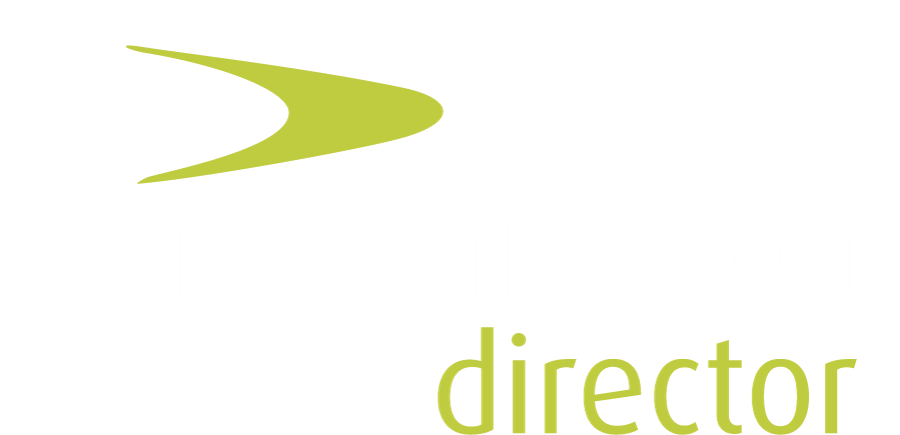 Communication Director - Logo - Green White