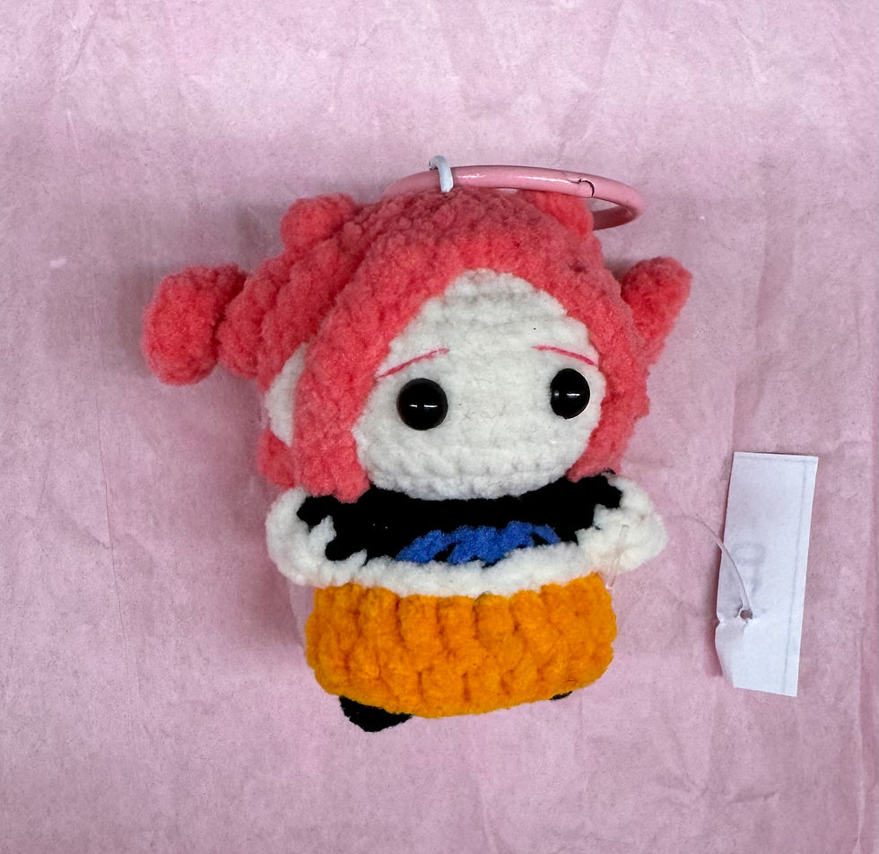 Thumbnail: Handmade crochet K-pop Demon Hunter gummies