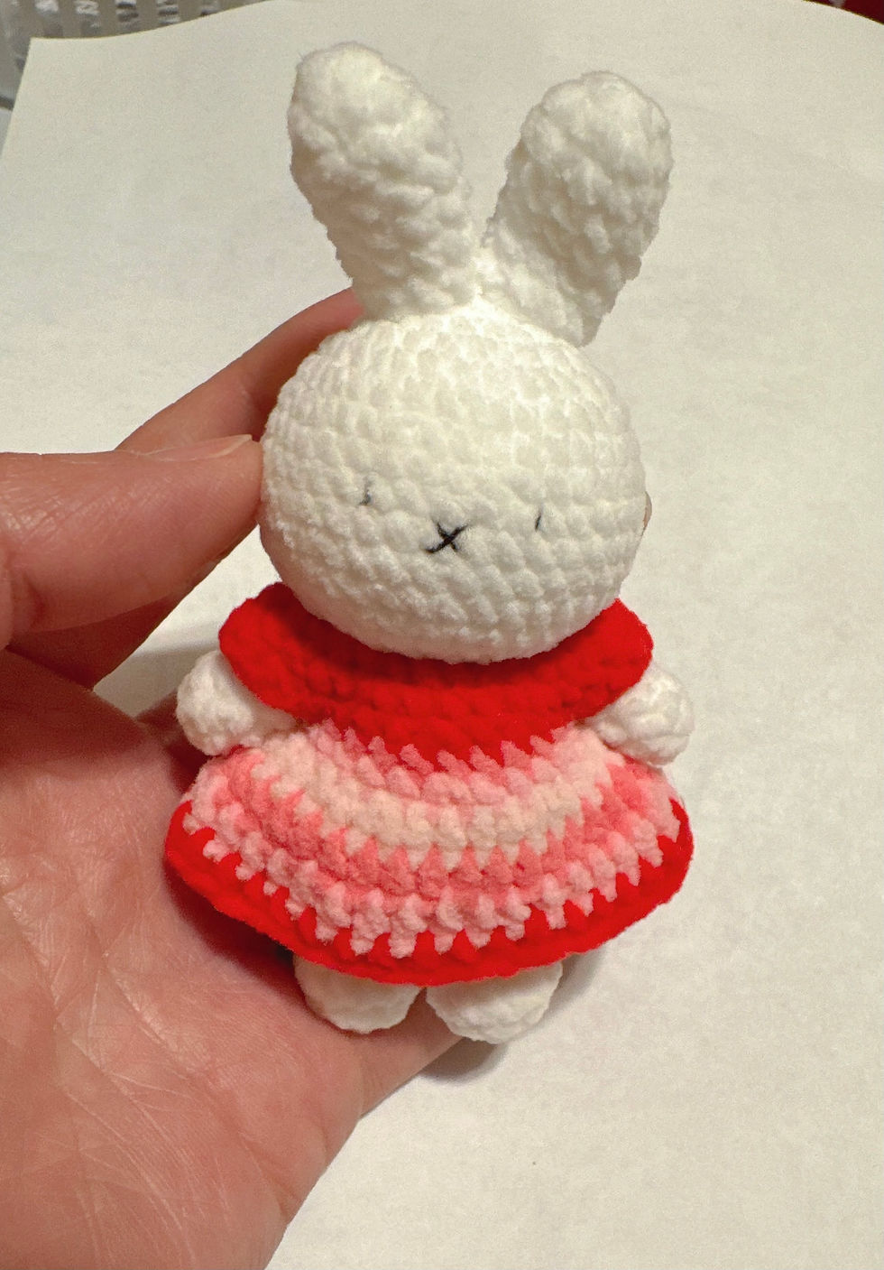 Thumbnail: Handmade Crochet Miffy  Keychain 4”