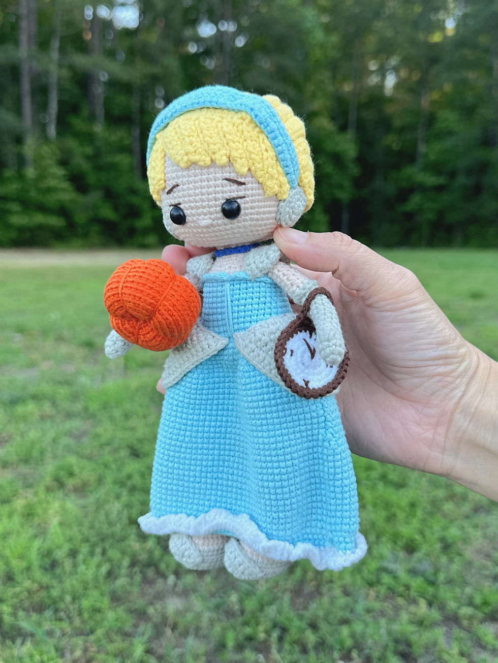 Thumbnail: handmade crochet amigurumi crochet Cinderella Inspired doll