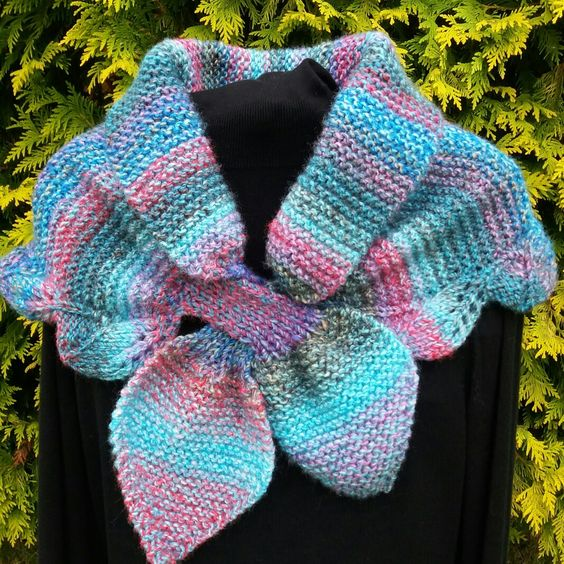 isla Neck Warmer digital download knitting pattern