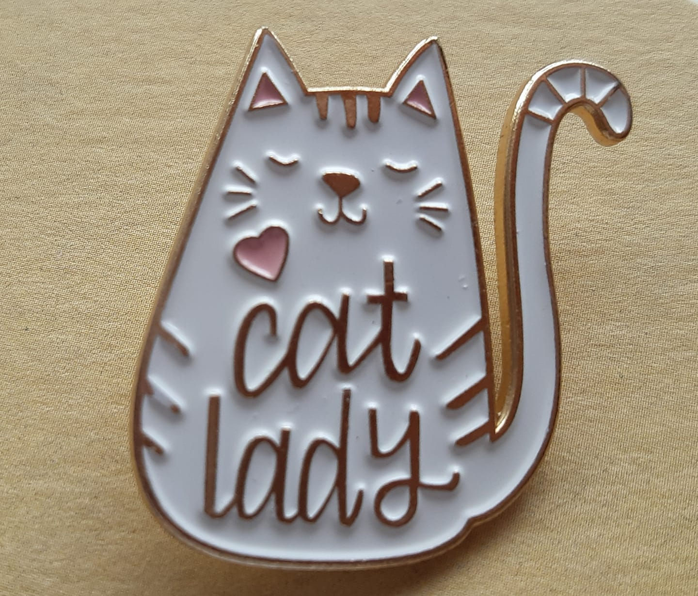 "Crazy Cat Lady" Pin