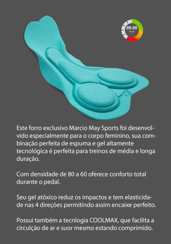 Miniatura: Bretelle Feminino Marcio May Moove Bordo.