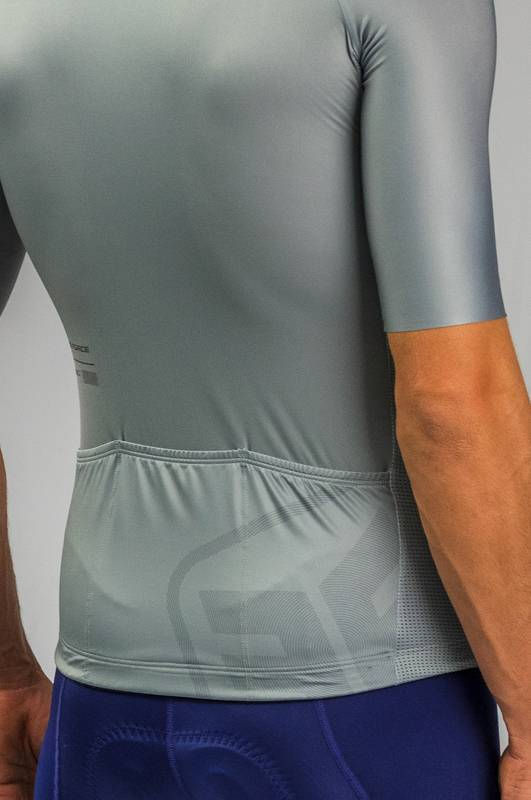 Miniatura: Camisa de Ciclismo Masculina Training Gray Free Force.