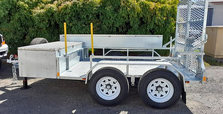 Heavy Duty Mower Trailer