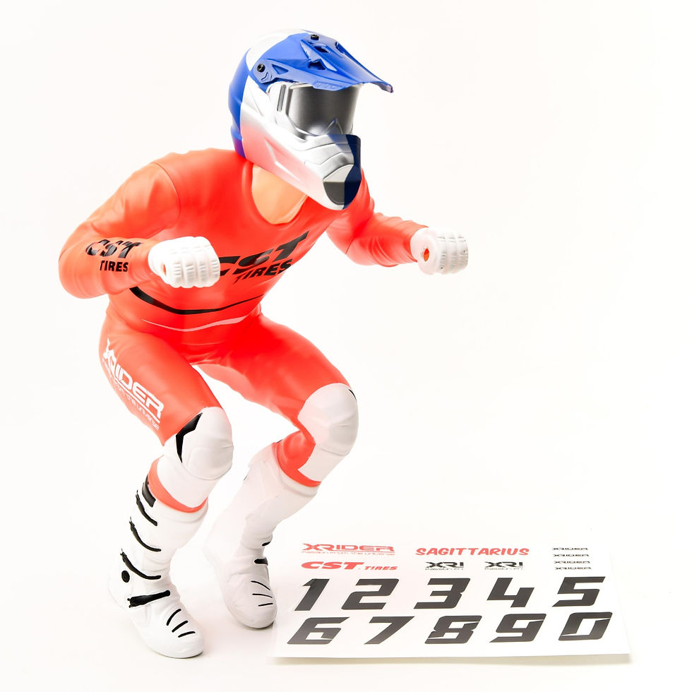 1:4 MX Rider Red
