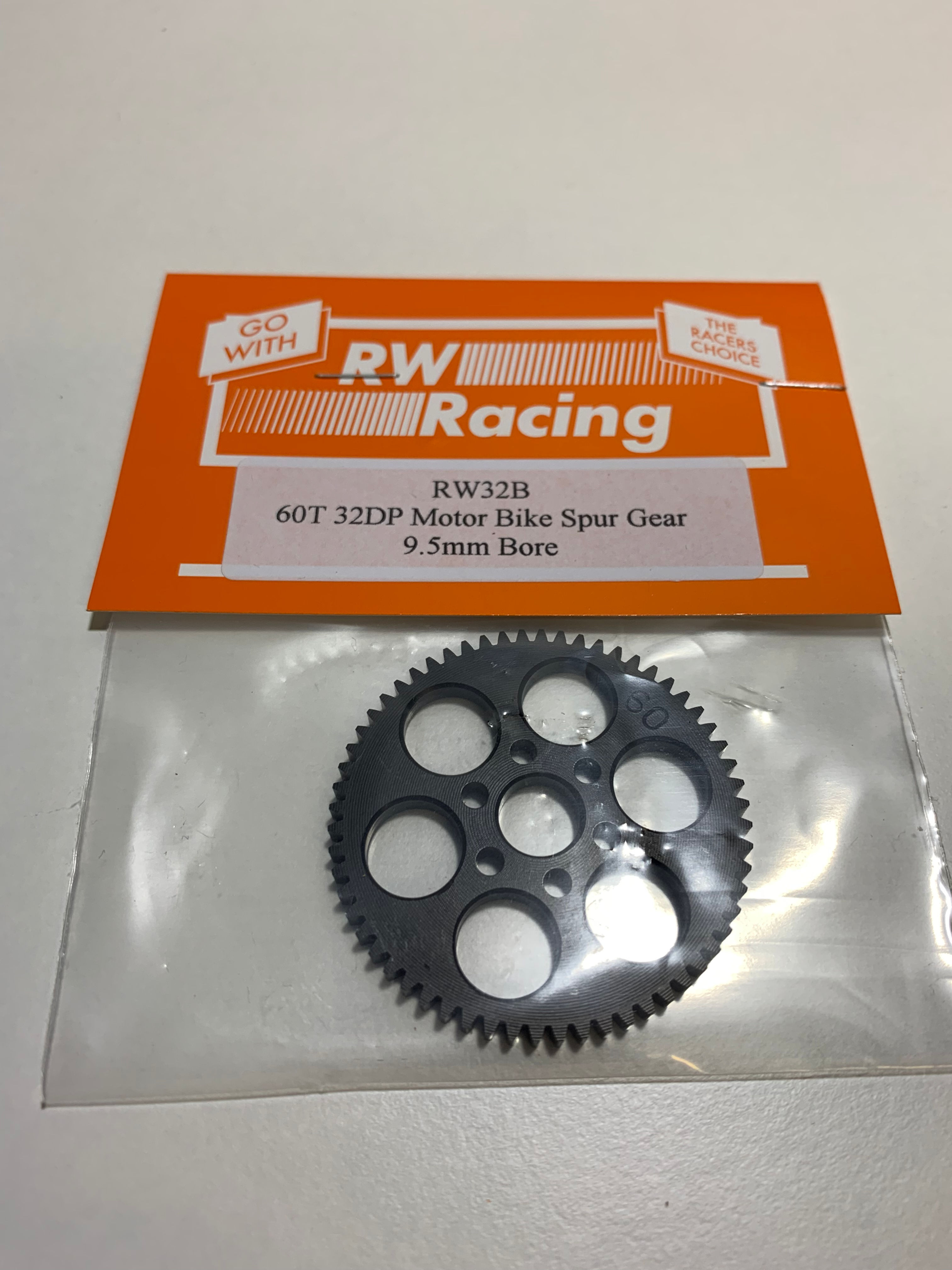 RW Racing 32DP Motor bike spur gear 60T