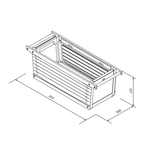 IKIKI シェルフコンテナLオーク Shelf Container L Oak | TRUNK