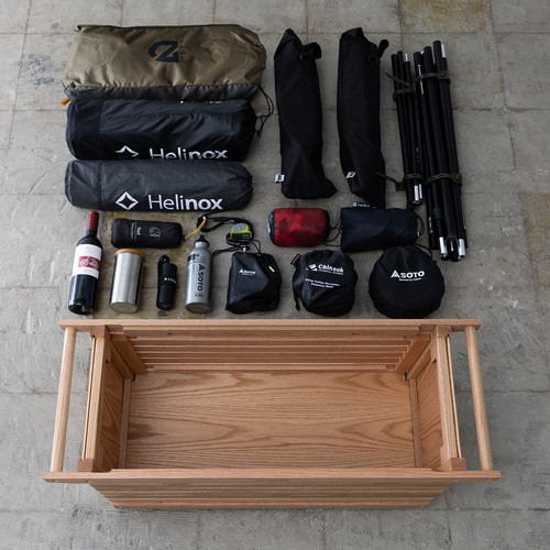 IKIKI シェルフコンテナLオーク Shelf Container L Oak | TRUNK