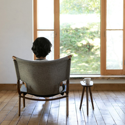 IKIKI サイドテーブルウォルナット Side Table Walnut | TRUNK