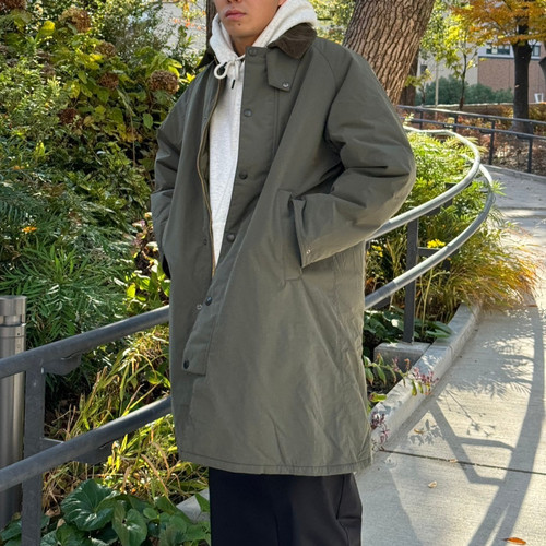 [最終値下][Barbour] EXMOOR PADDED CASUALCOAT Barbour Exmoor Padded Casual Coat in Blue for Men | Lyst UK