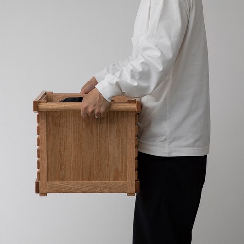 IKIKI シェルフコンテナMウォルナット Shelf Container M Walnut