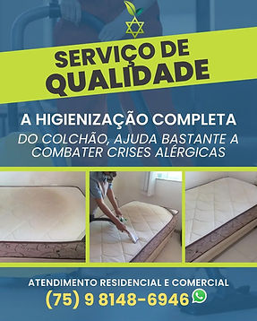 Higienização de colchão