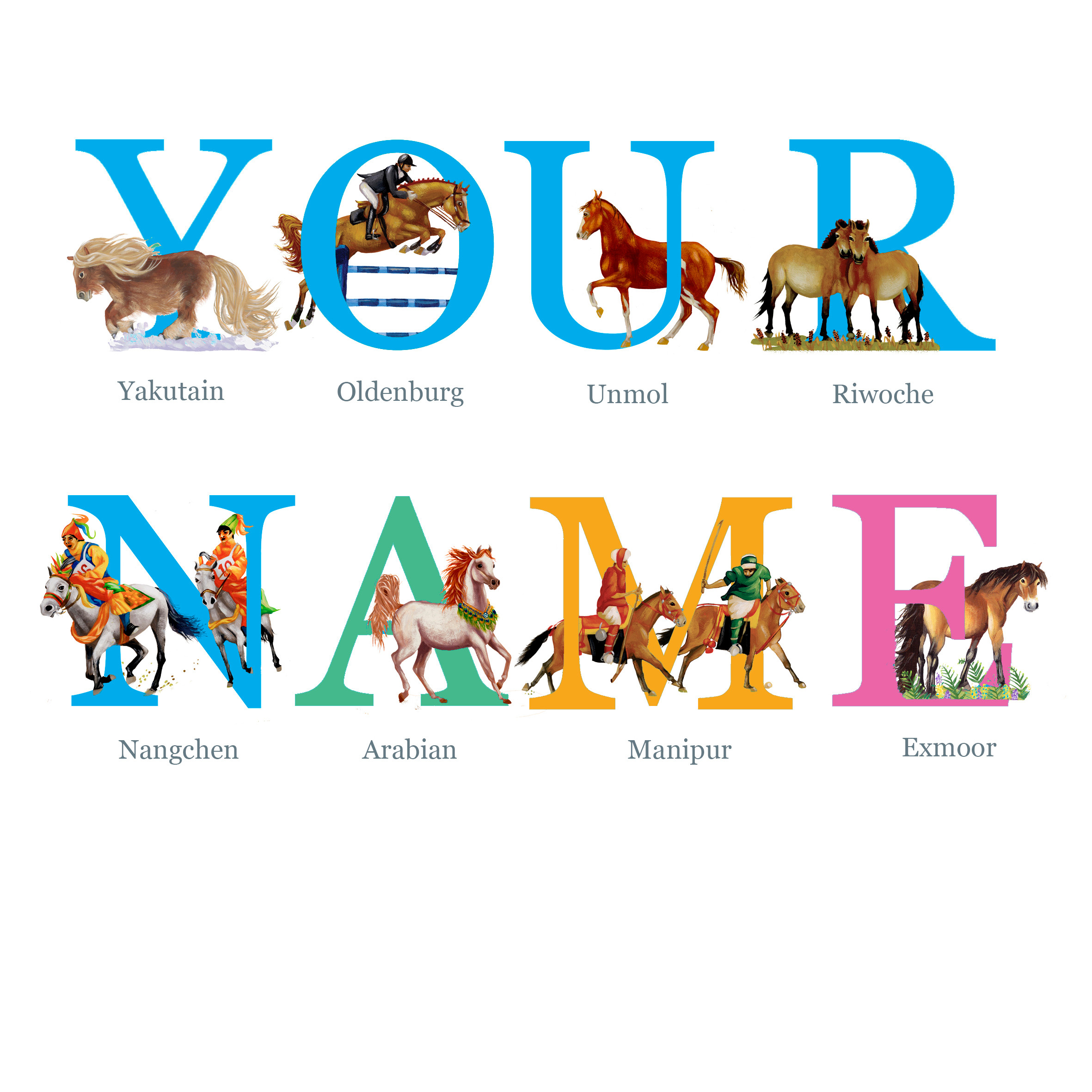 Your name in ponies