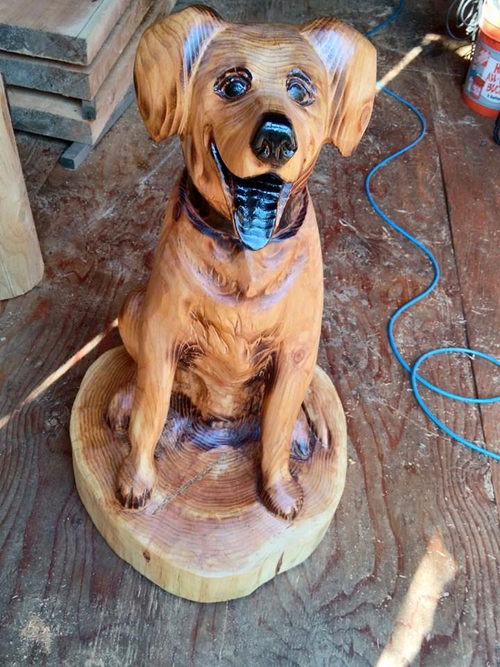 Thumbnail: Custom Large Breed Dog Pet Portrait