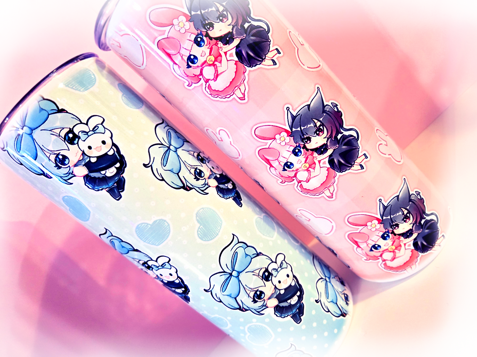 Kawaii Anime Tumbler Bottles