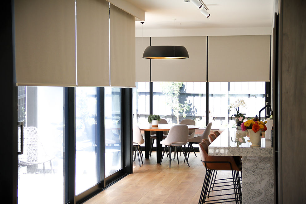 BLOCK OUT ROLLER BLINDS