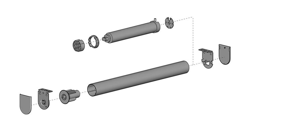 S-45 MOTORISED ROLLER BLIND