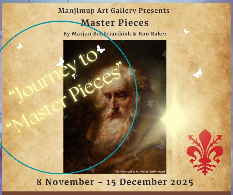 On our upcoming exhibition at the Manjimup Art Gallery