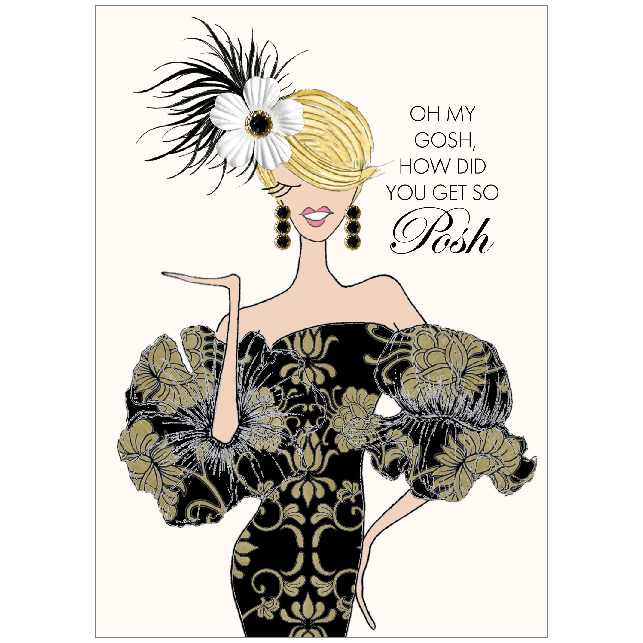 CCC193 Posh Birthday Gal