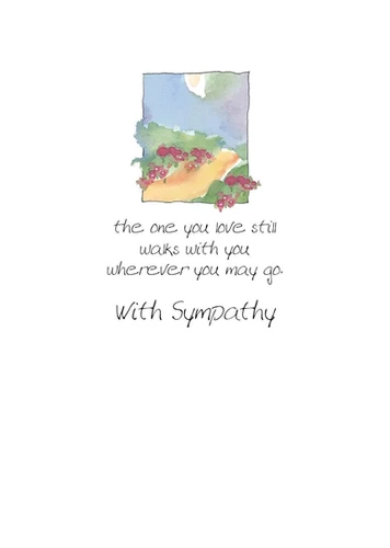 AFH042 Sympathy Card AFH042 Sympathy Card