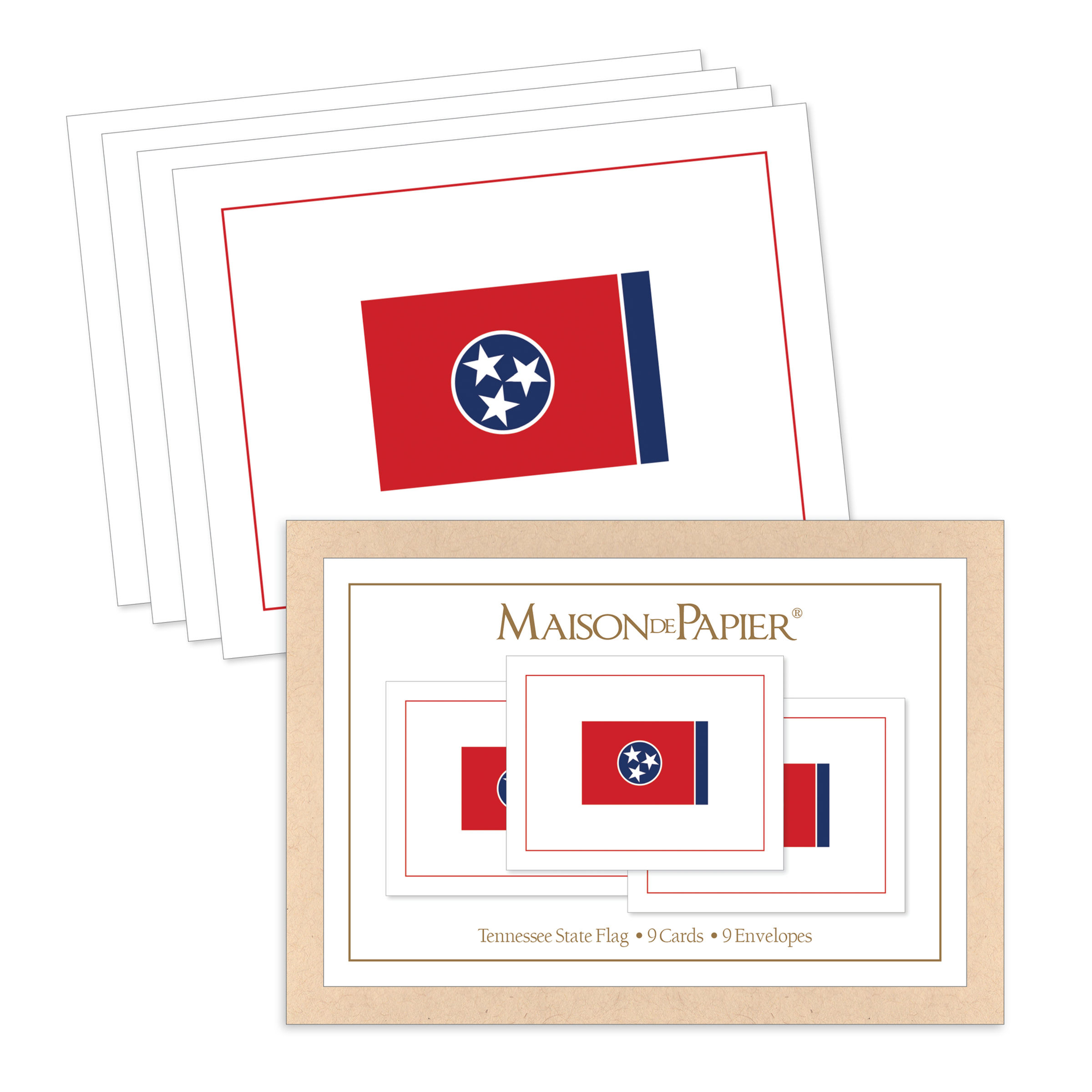 Tennessee Flag Stationery Set