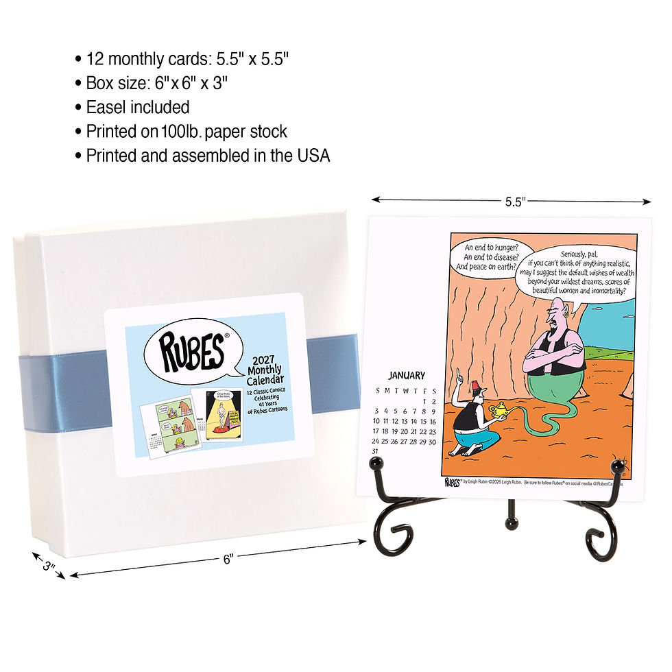 Thumbnail: 2027 Rubes® Favorites Desk Calendar