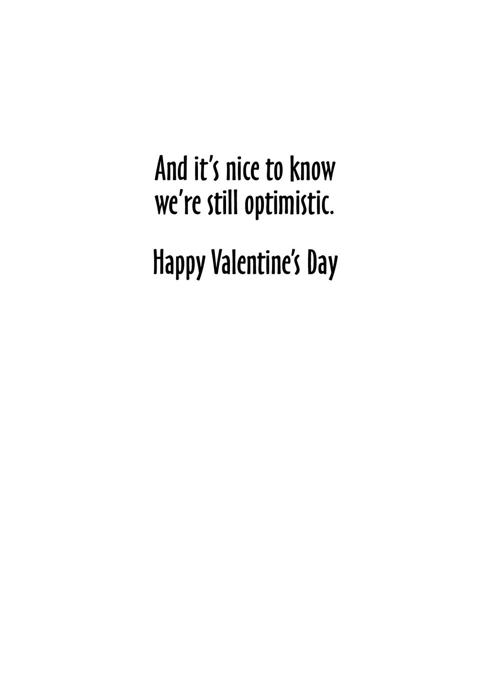 Thumbnail: VAP1406 Valentine's Day Card