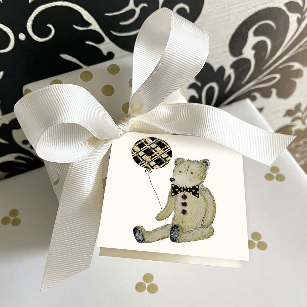 Thumbnail: GGE105 - Teddy Bear With Balloon