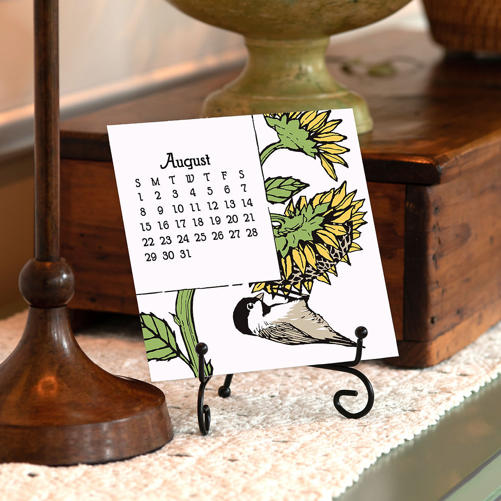 Thumbnail: 2027 Chickadee Desk Calendar