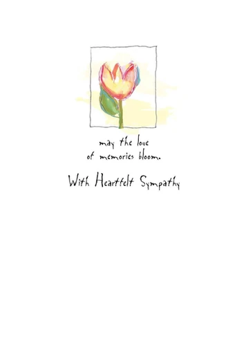 AFH245 Sympathy Card AFH245 Sympathy Card