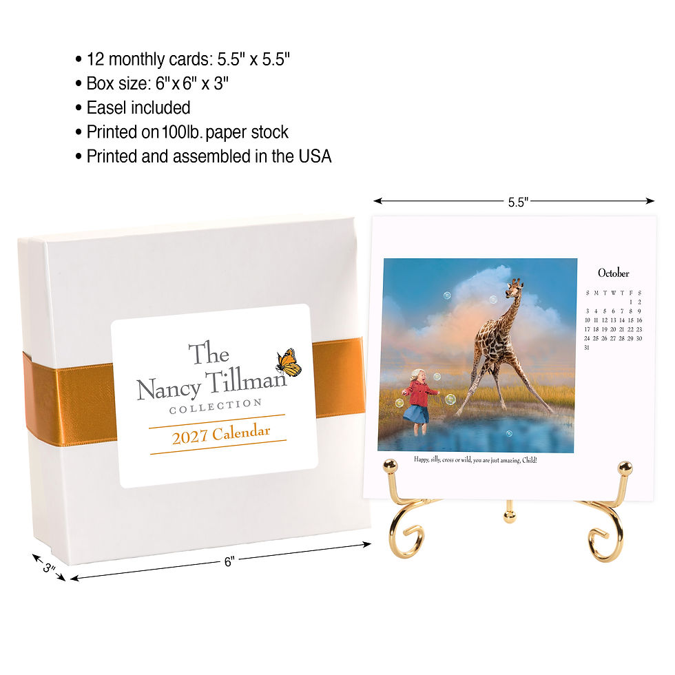 Thumbnail: 2027 Nancy Tillman Desk Calendar