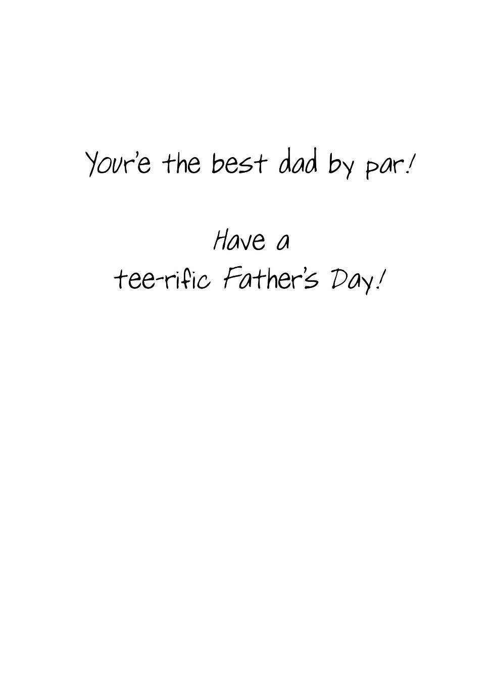 Thumbnail: FRS6249 Father's Day Card