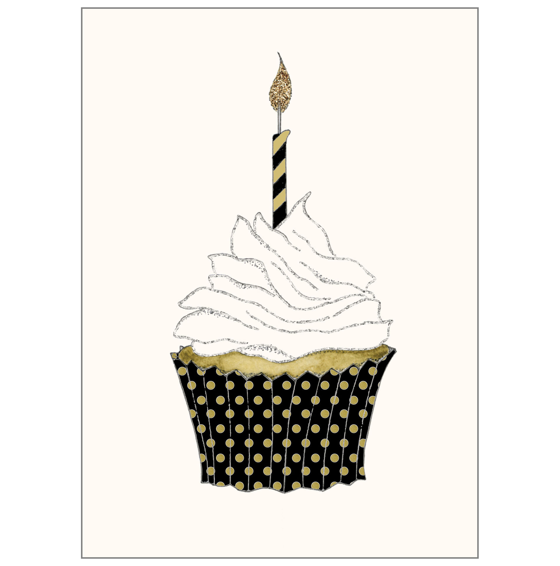 AO339 Birthday Cupcake