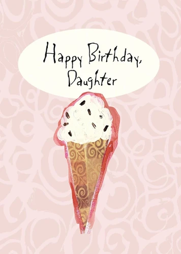 AFH253 Birthday Card for Daughter AFH253 Birthday Card for Daughter