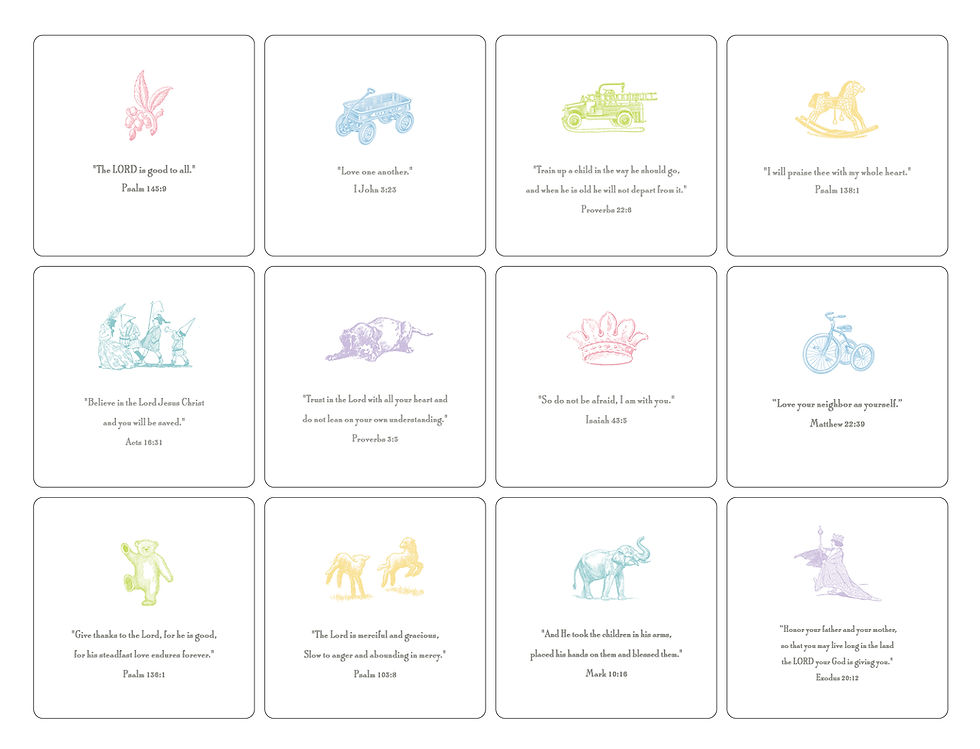 Thumbnail: Baby  Quote Cards with Easel