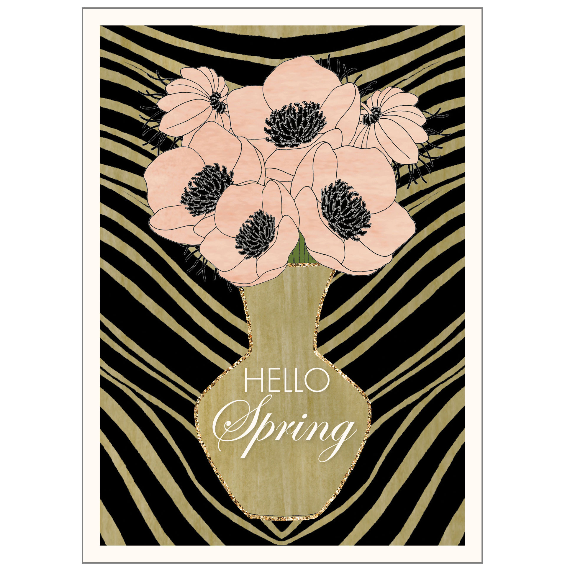 AO746 Easter/Spring Vase