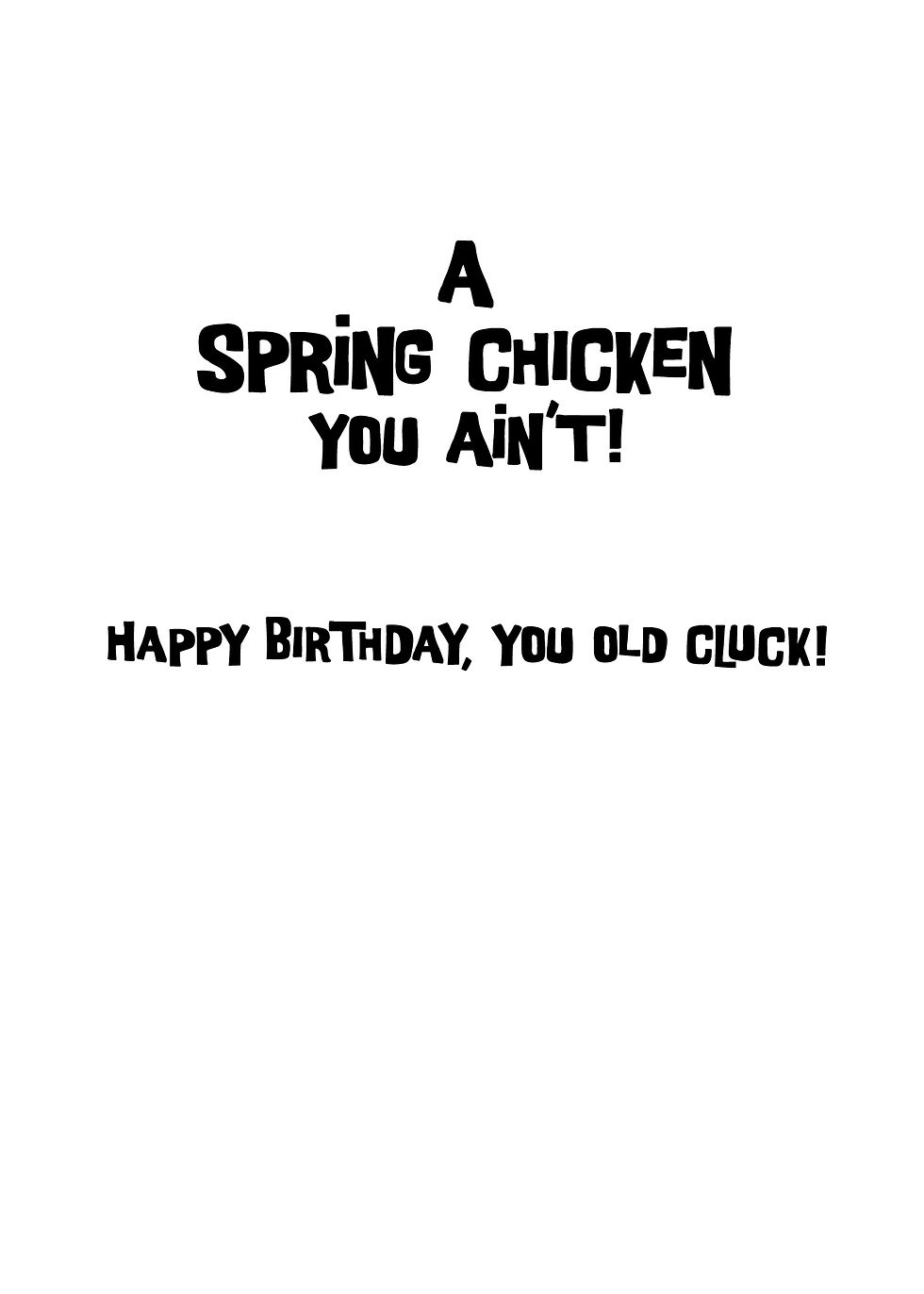 Thumbnail: UNF070 Birthday Card
