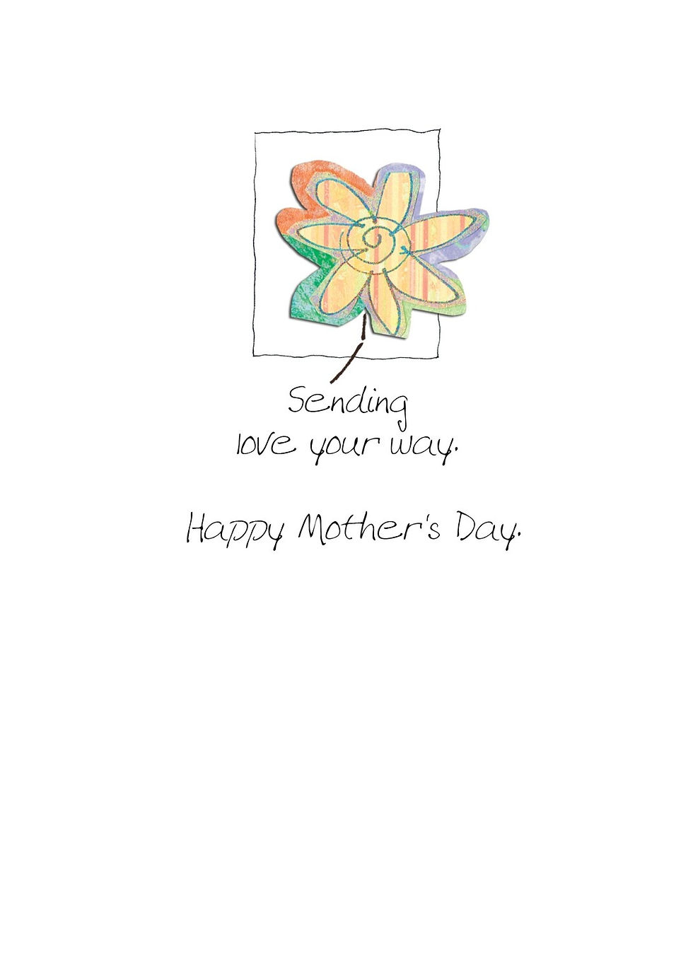 Thumbnail: MAFH031 Mother's Day Card