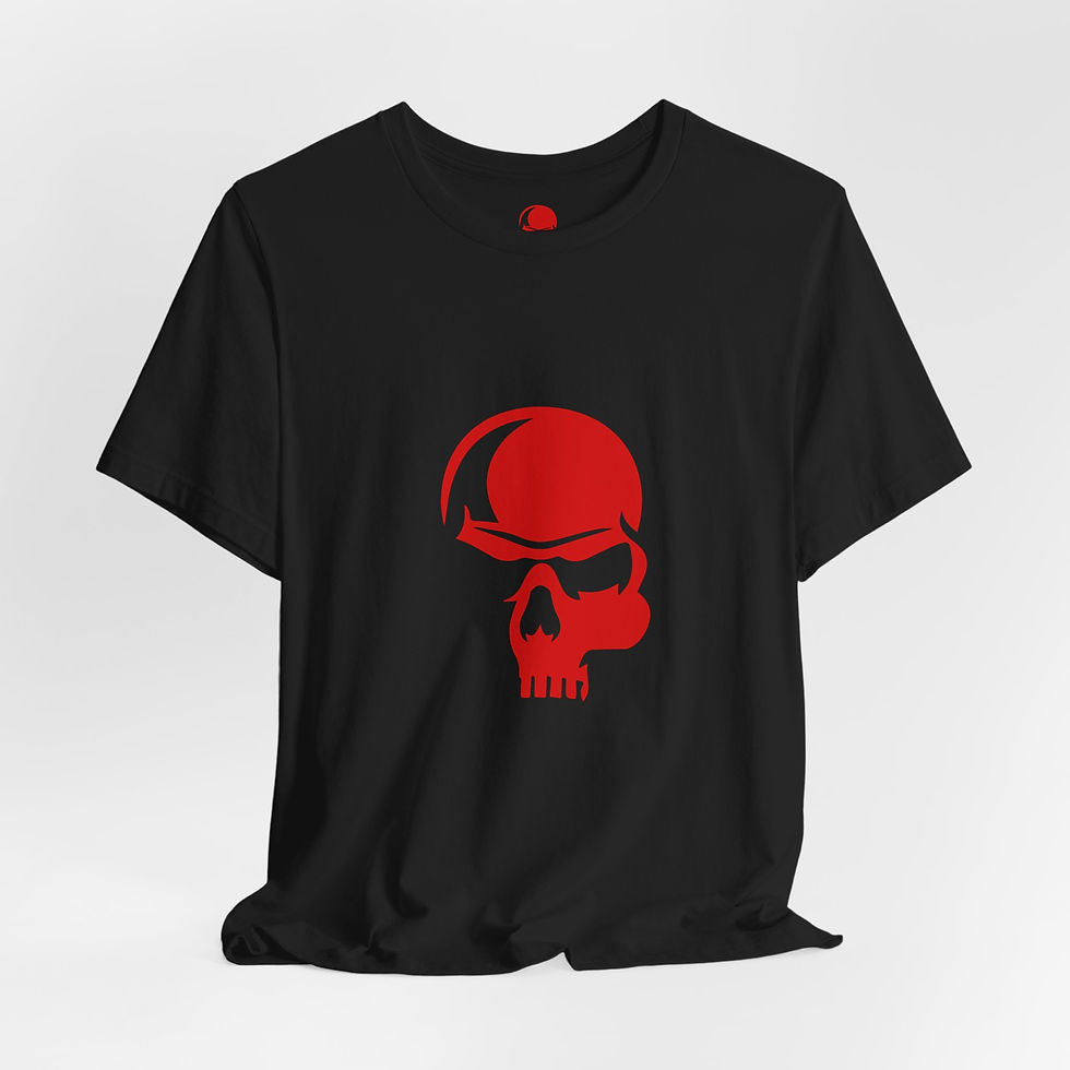 Buccaholics red logo t-shirt